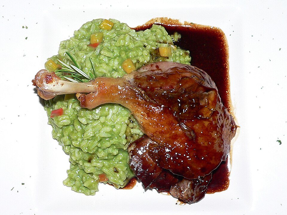 Arroz con pato